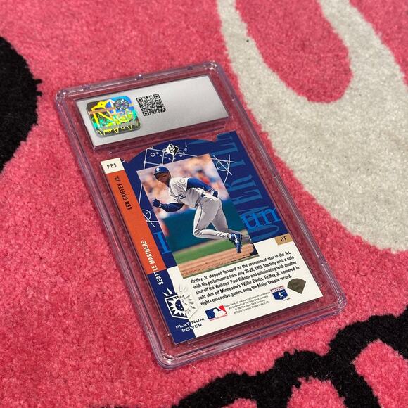 Ken Griffey Jr – 1993 SP Platinum Power #PP9 – CSG 9 Mint – As Pictured - Picture 4 of 6